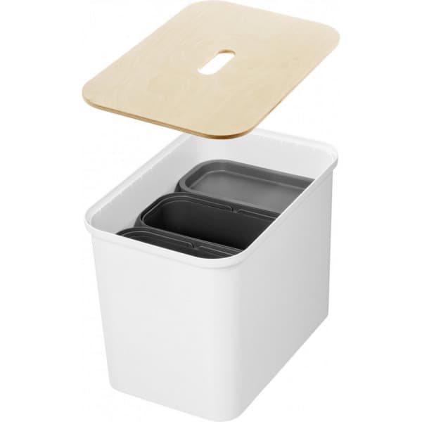 SmartStore™ Sorteringssett 76L med lock och insatser