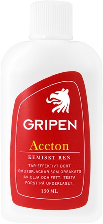 Gripen Aceton kemiskt ren 150ml