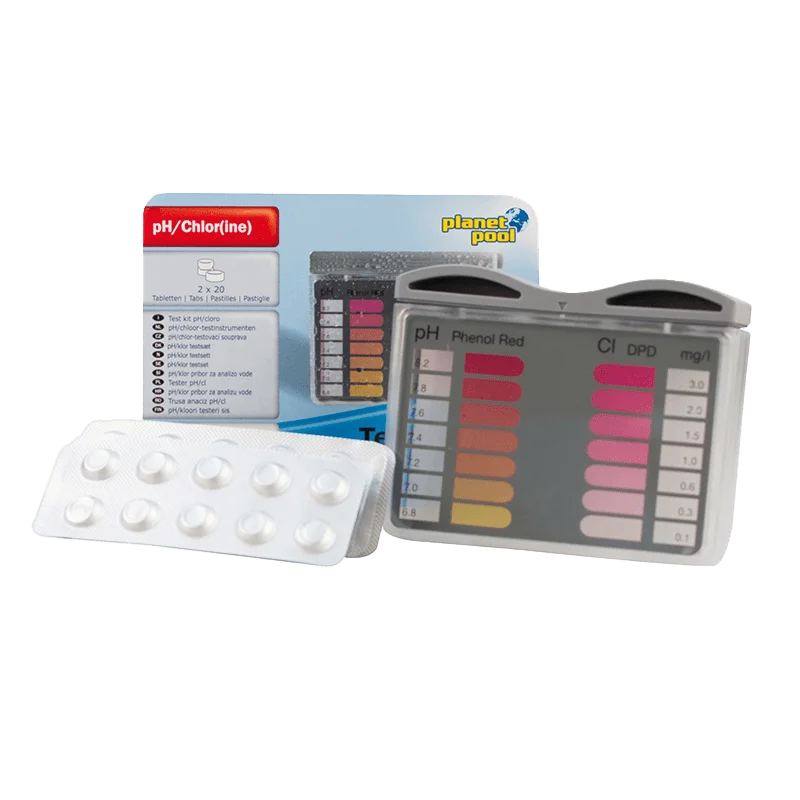 Mini Pool tester (pH/klor/brom)