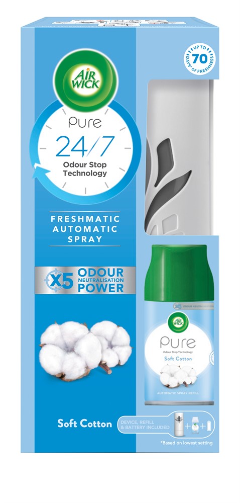 Airwick Freshmatic Pure Soft Cotton Starter Kit