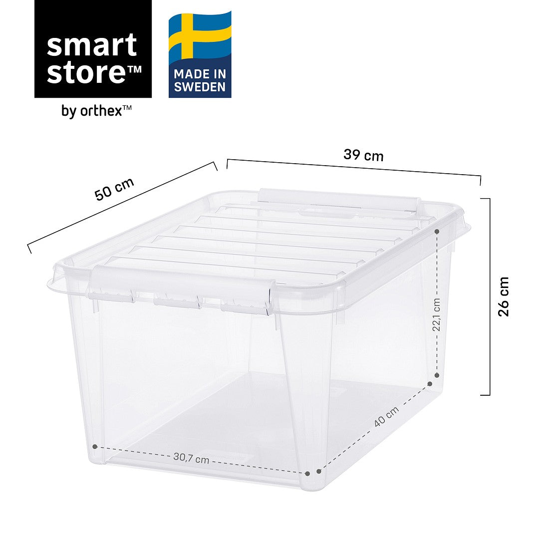 SmartStore™ Classic Förvaringslåda 31L Vit