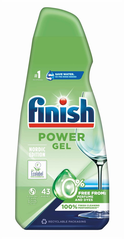 Finish Maskindiskmedel Power Gel 0% 650ml