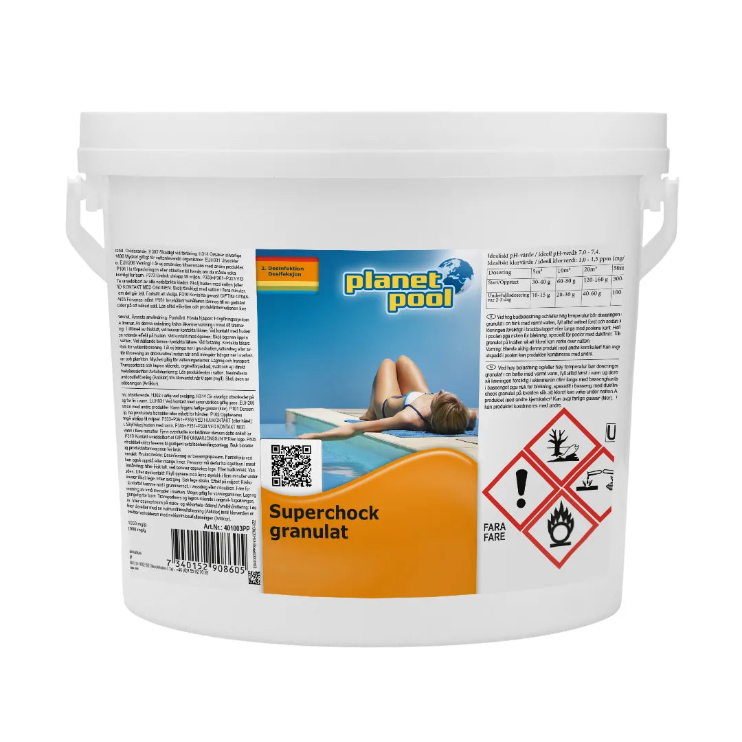 PLANET POOL Superchock granulat