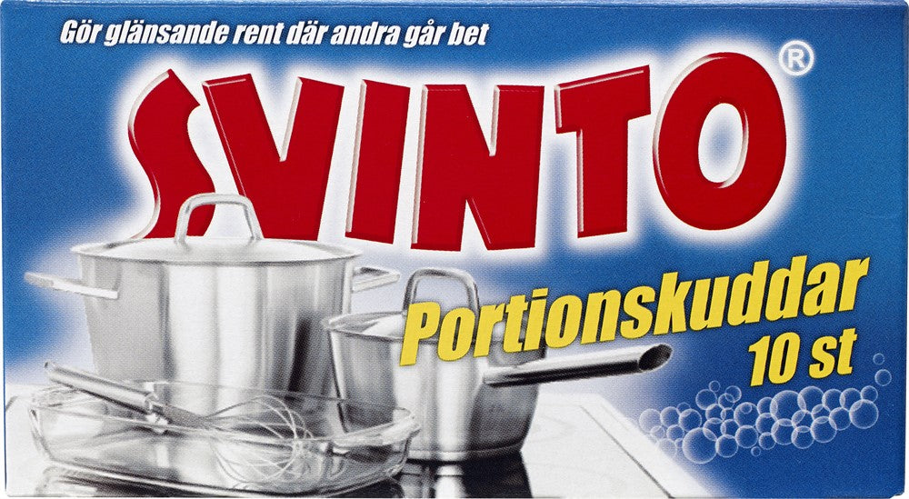 Svinto Tvålull Portionskuddar 10st