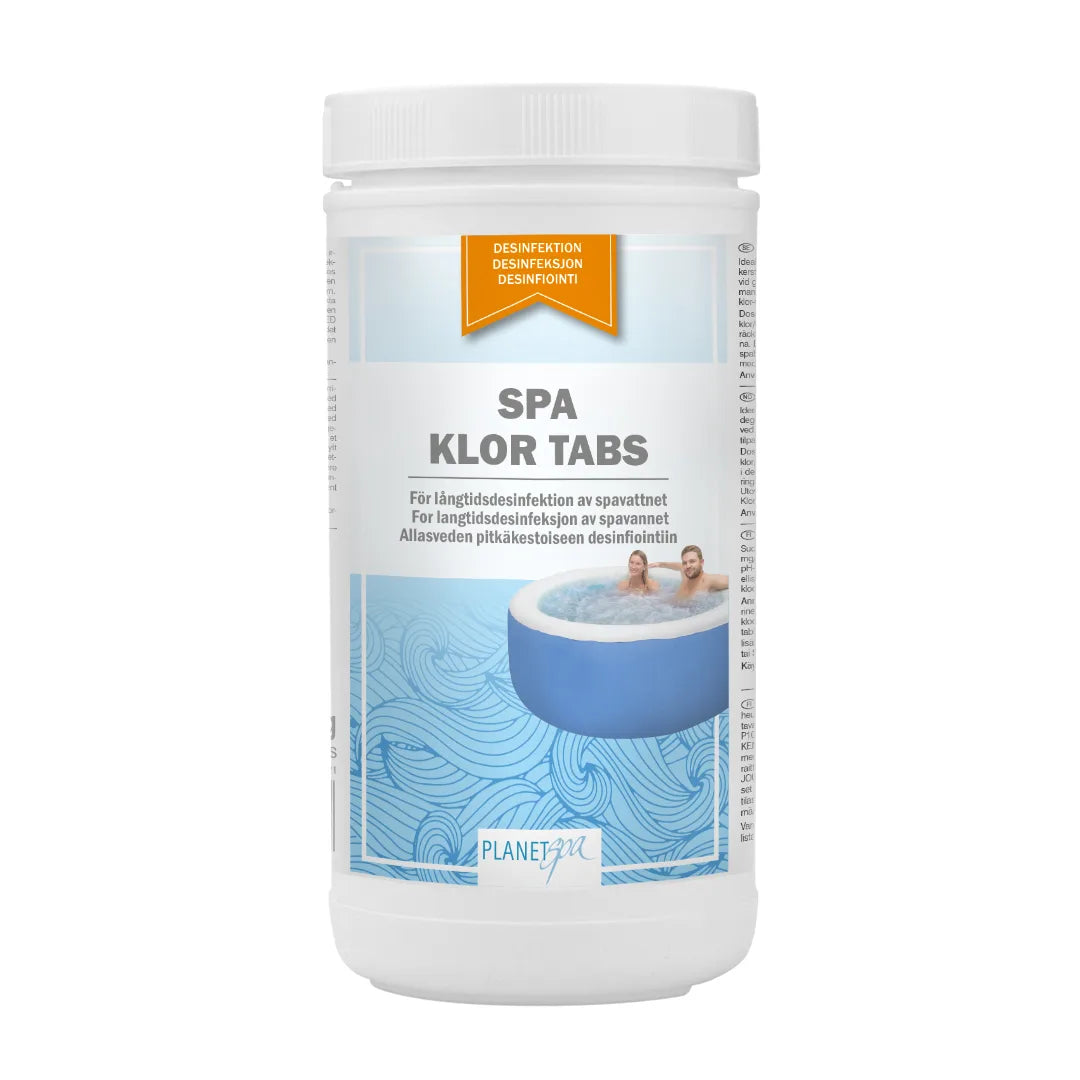 PLANET SPA Klor Tabs 20g (långtidsverkande) 1 kg