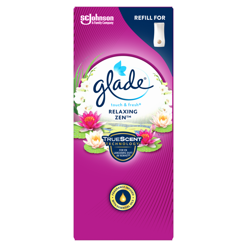 Glade Touch & Fresh Relaxing Zen Refill 10ml
