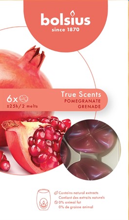 Bolsius Doftvax Granatäpple