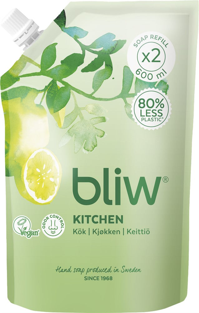 Bliw Flytande Tvål Kök Refill 600 ML