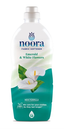 Noora Emerald & White Flowers 928ml
