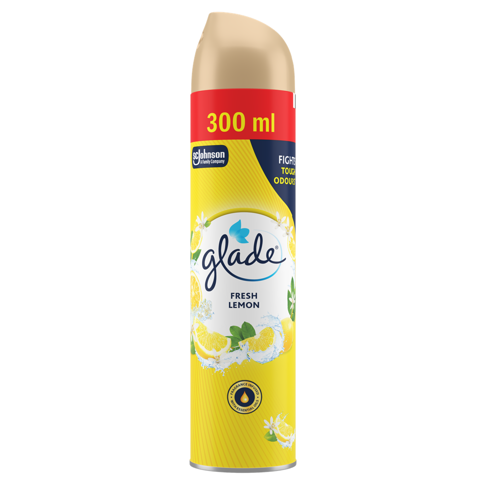 Glade Aerosol Fresh Lemon 300ml