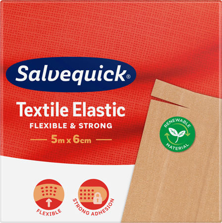 Salvequick Textil Plåster 5m