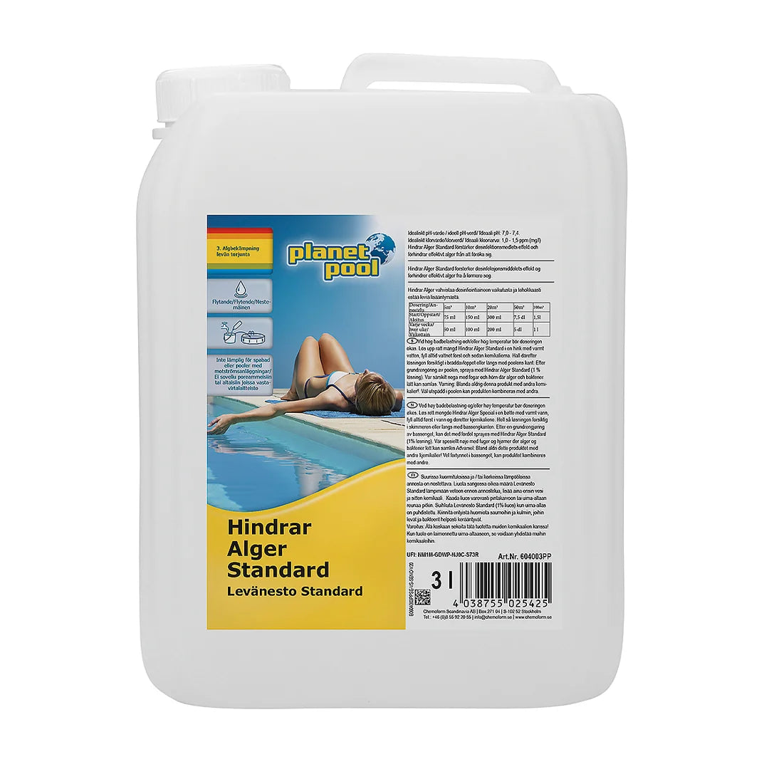 PLANET POOL Hindrar Alger Standard