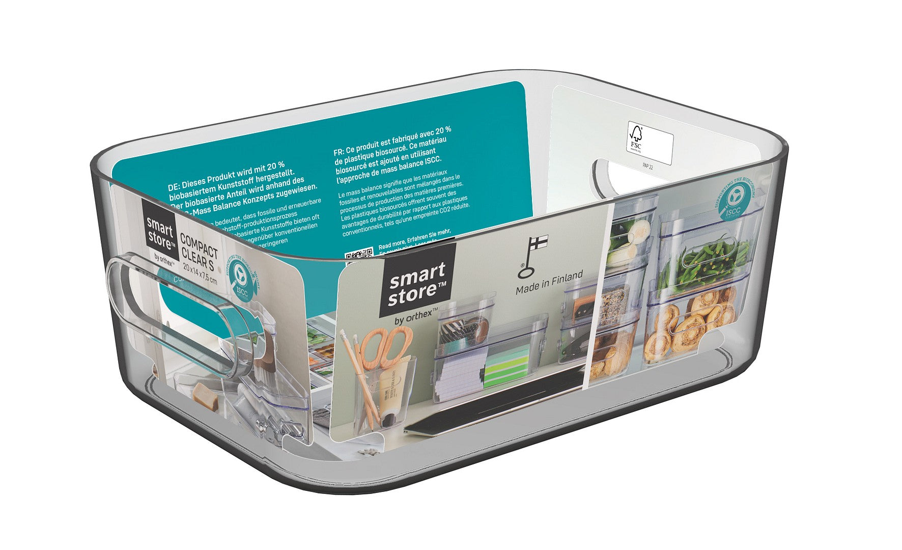 SmartStore™ Compact Clear Förvaringslåda S