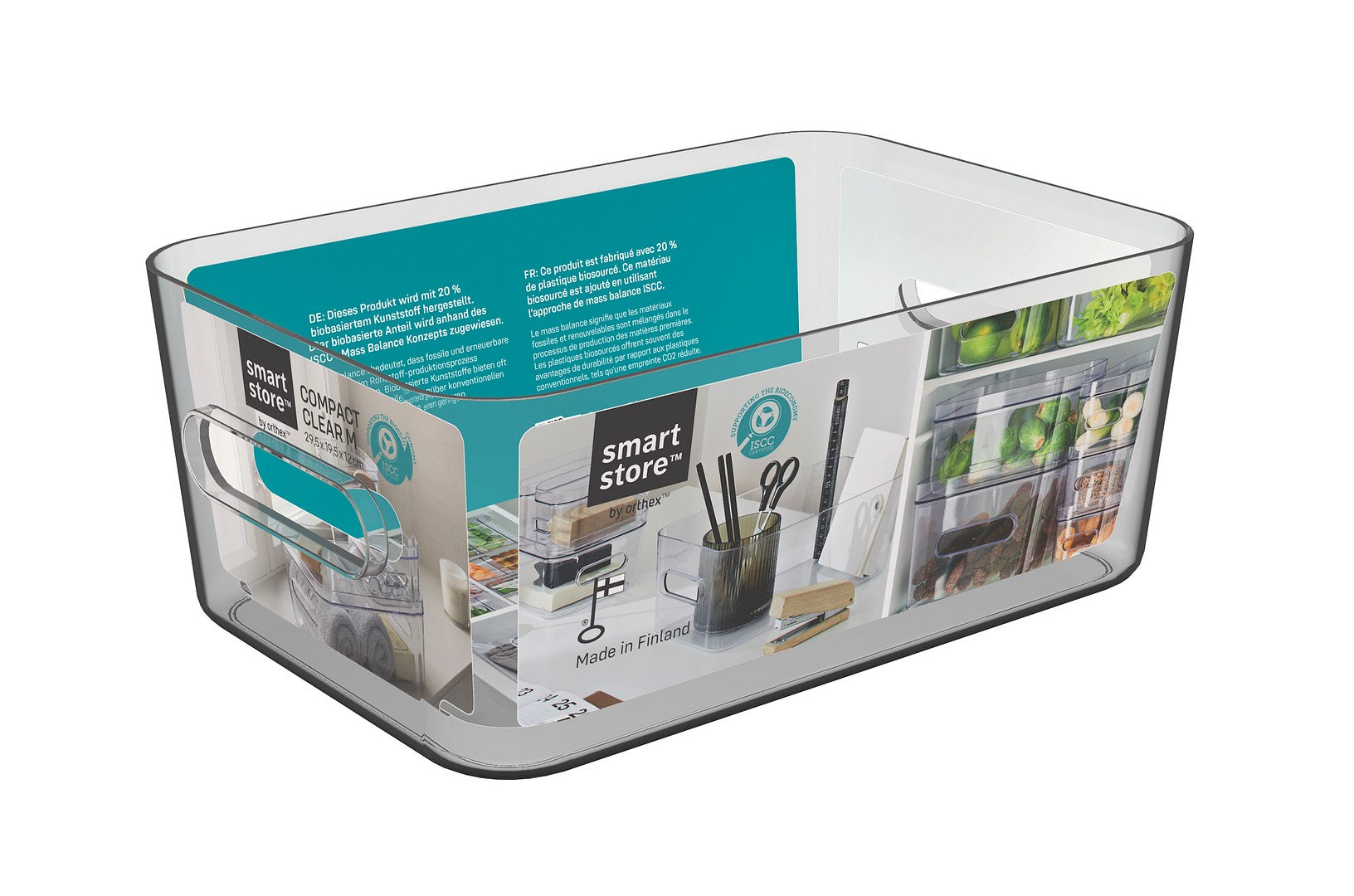 SmartStore™ Compact Clear Förvaringslåda M