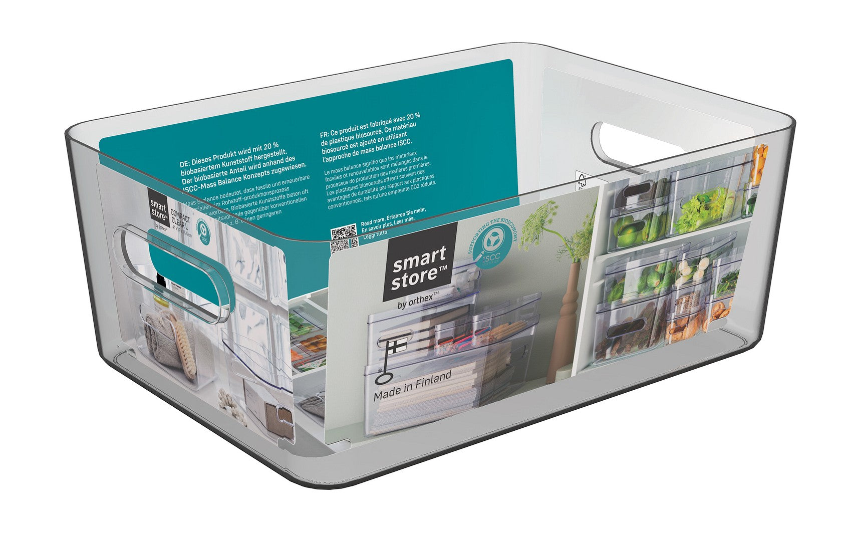 SmartStore™ Compact Clear Förvaringslåda L