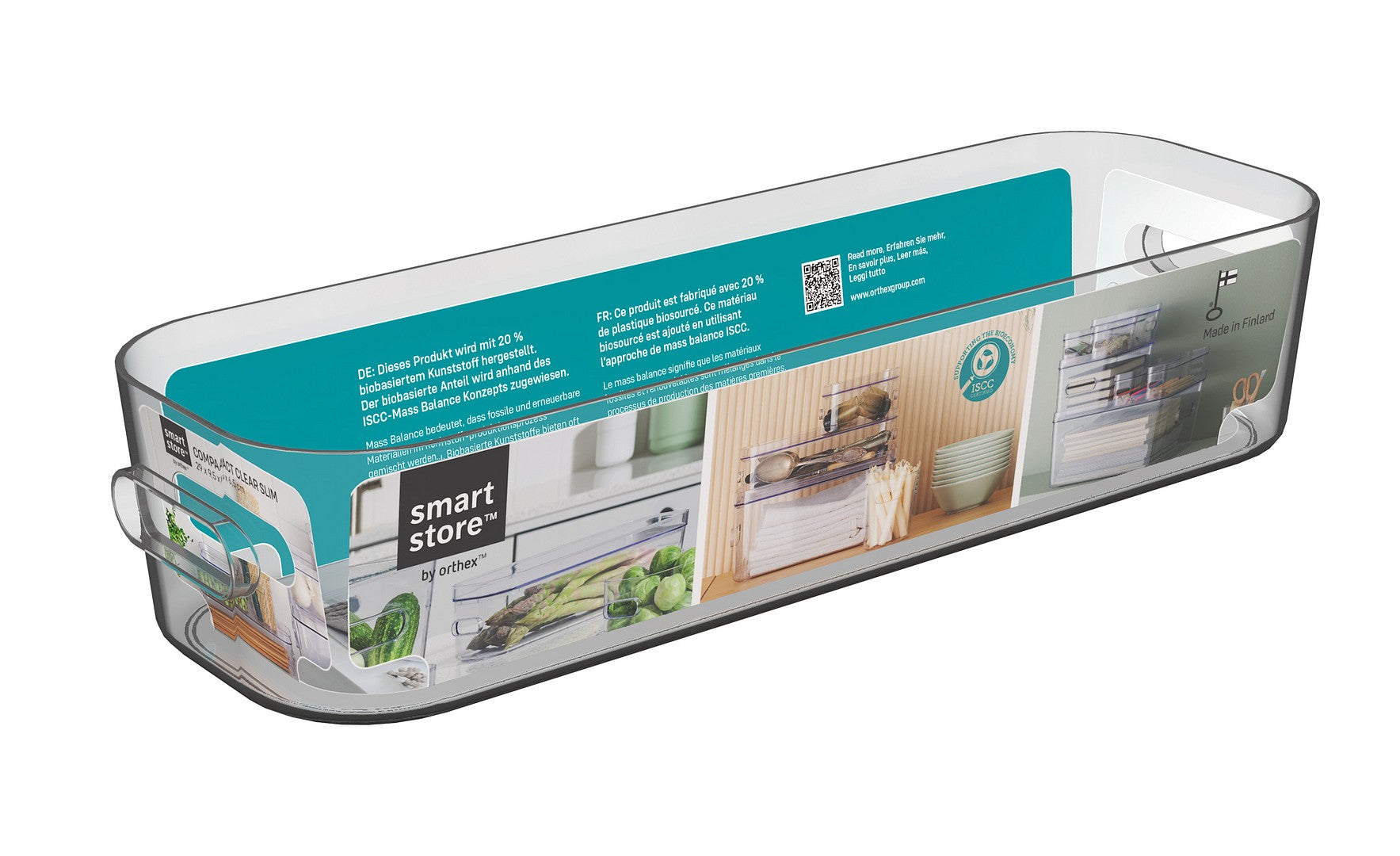 SmartStore™ Compact Clear Slim Förvaringslåda