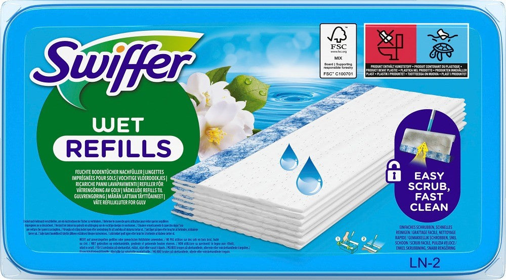 Swiffer Floor Wet Refills 20st