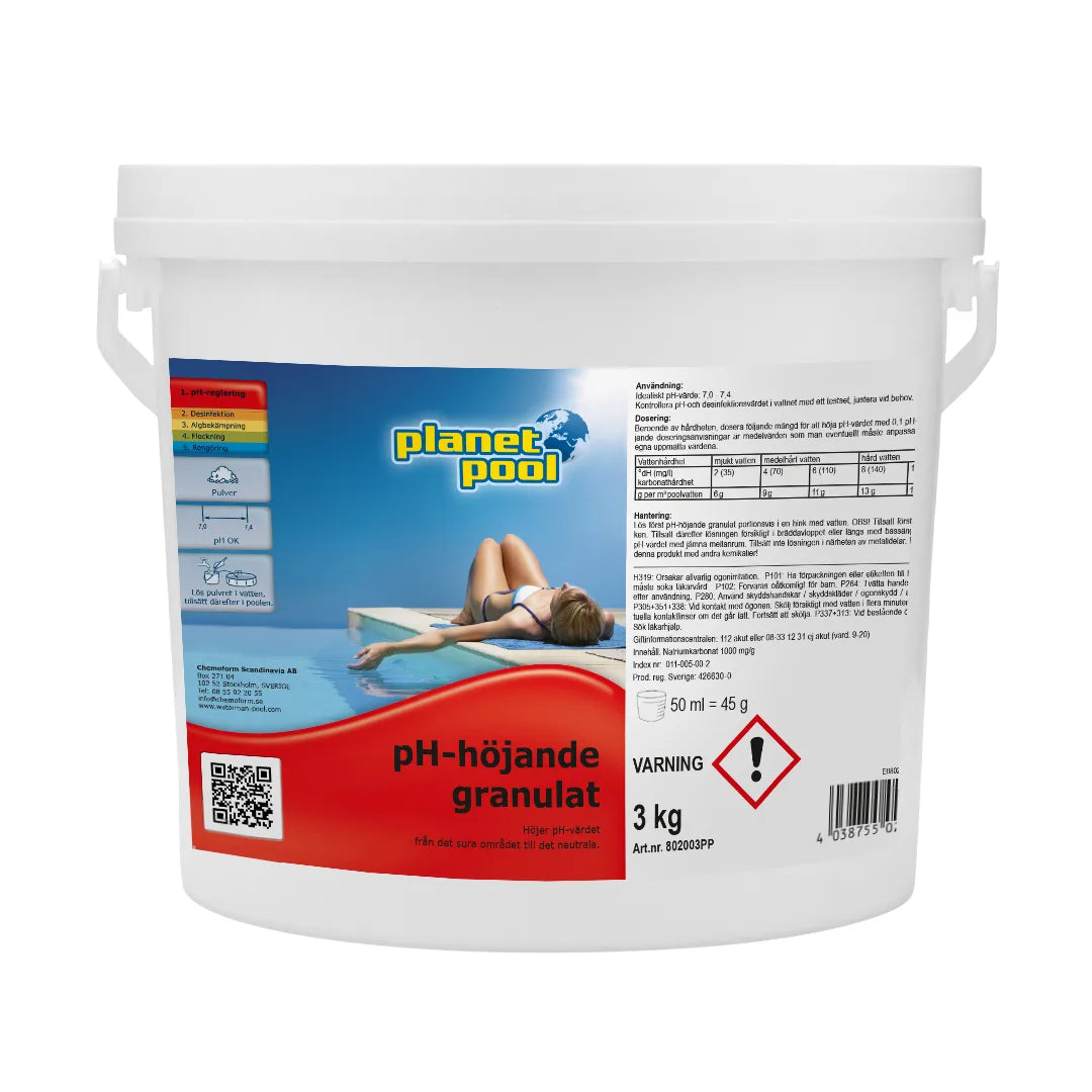 PLANET POOL Höjer pH granulat