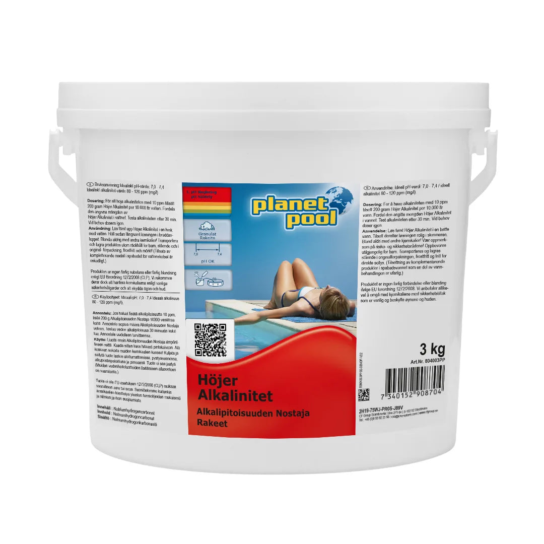 PLANET POOL Höjer Alkalinitet 3 kg