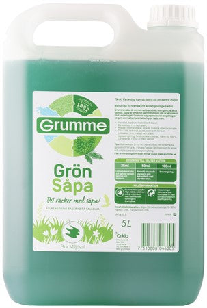 Grumme Såpa Grön 5L
