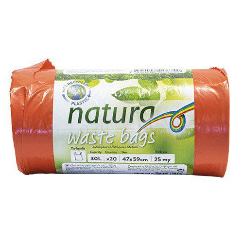 Natura Avfallspåsar 30L 20st