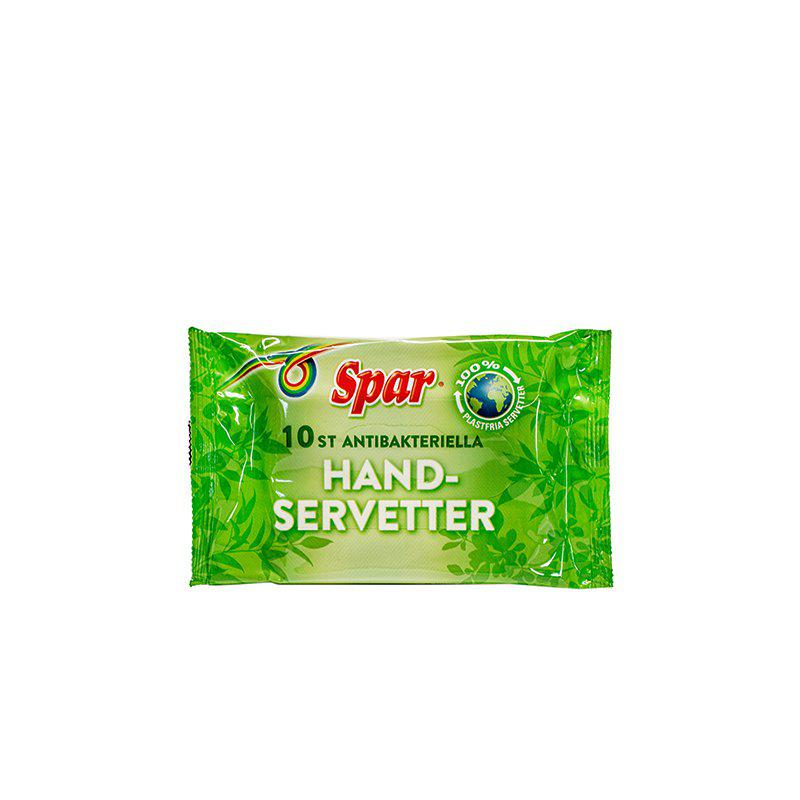 Spar Handservetter Antibakteriella 10 st