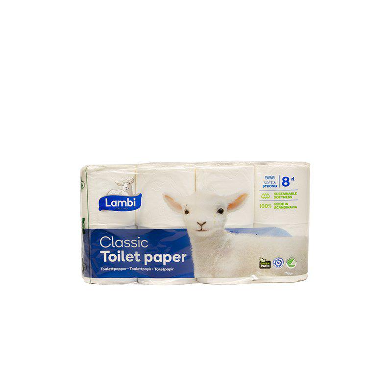 Lambi Toalettpapper 8-P