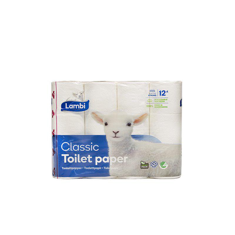 Lambi Toalettpapper 12-P