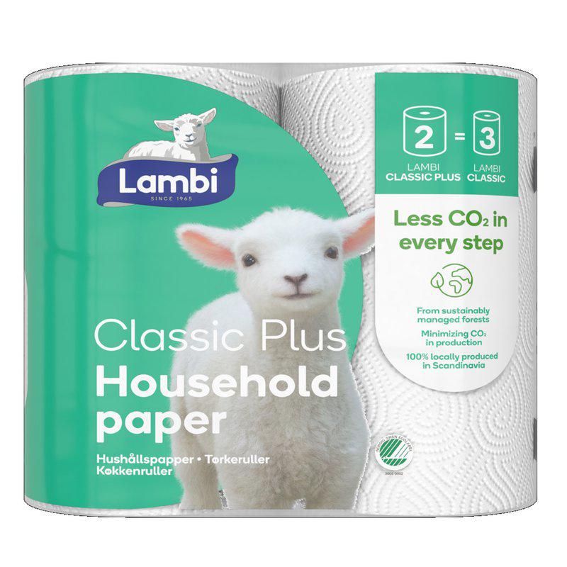 Lambi Hushållspapper Plus 2-P