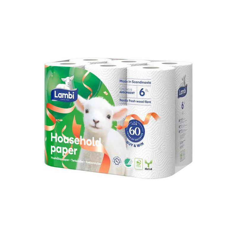 Lambi Hushållspapper 6-P