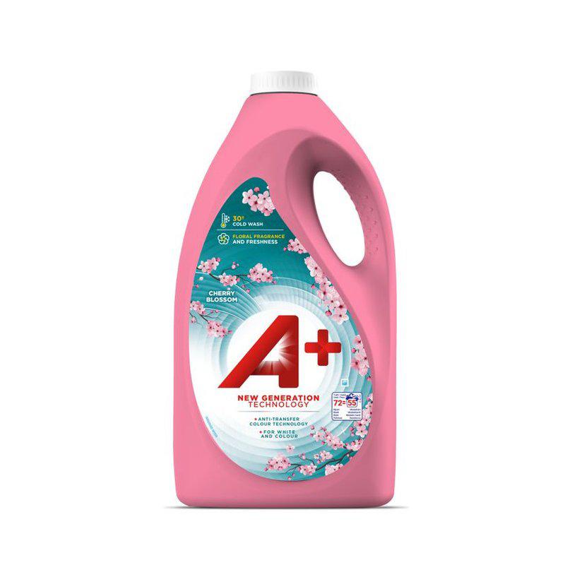 A+ Tvättmedel Flytande Cherry Blossom 3600 ML