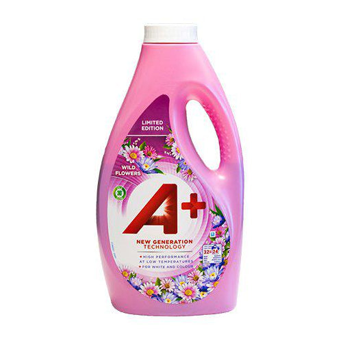 A+ Tvättmedel Flytande Wild Flowers 1,6 L