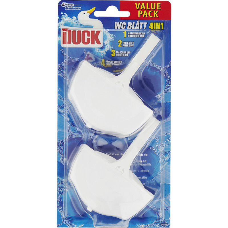 DUCK WC Blått 4in1 2-Pack