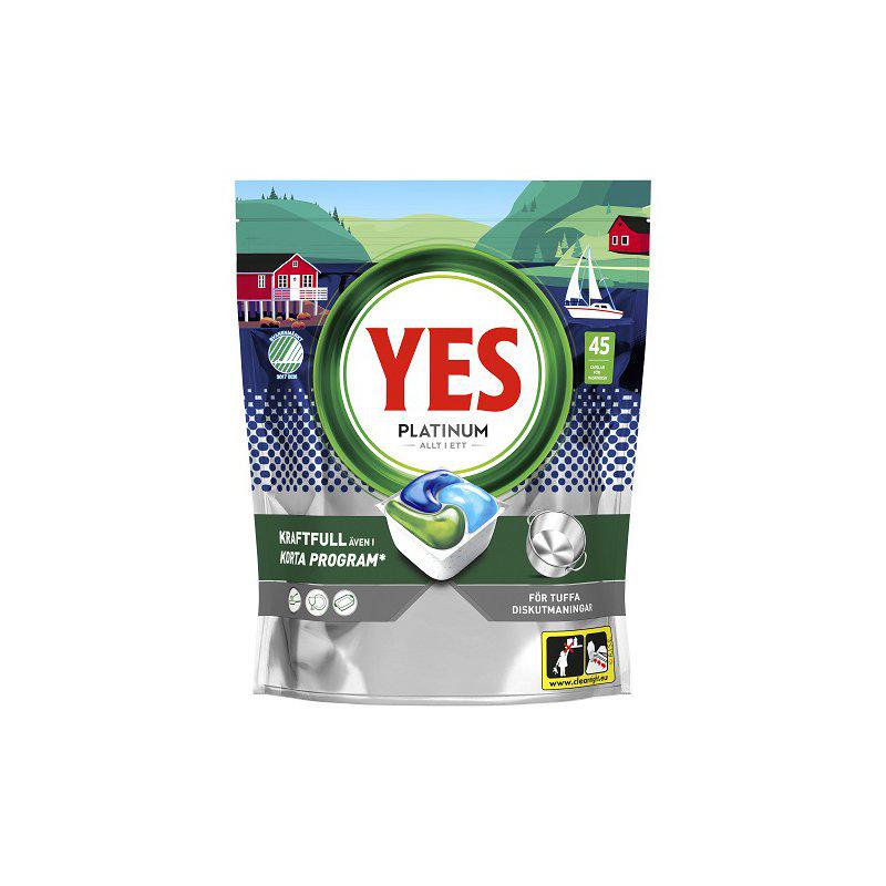YES Platinum Disktabletter Sommar 45-Pack
