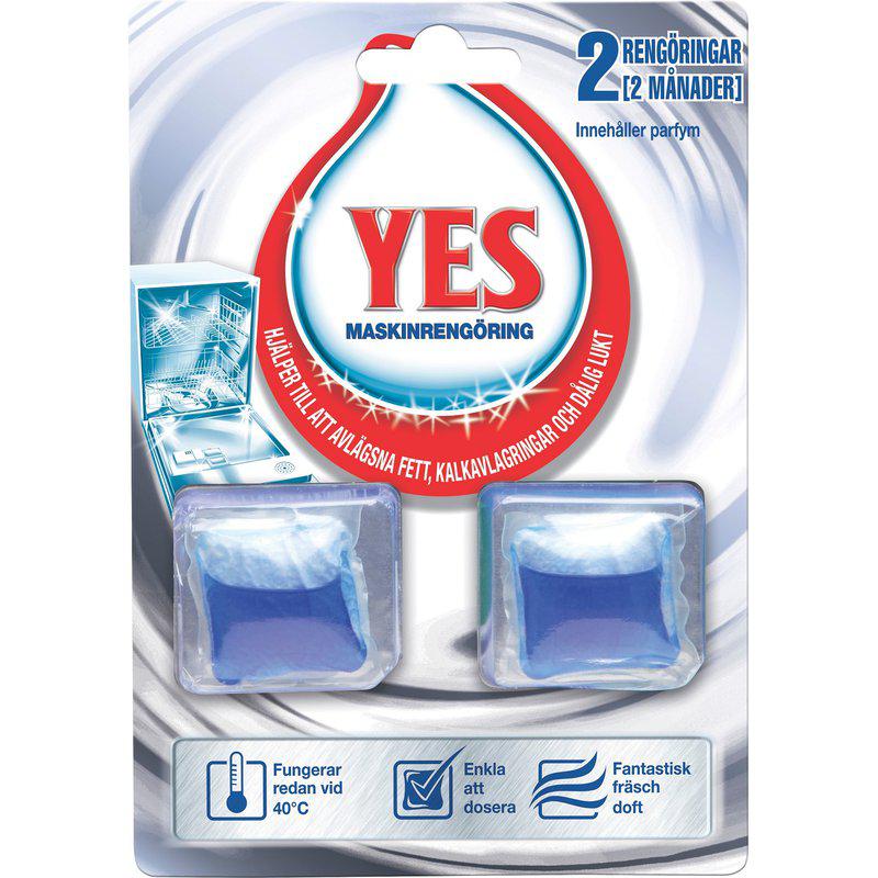 YES Power Clean Maskinrengöring 2-Pack