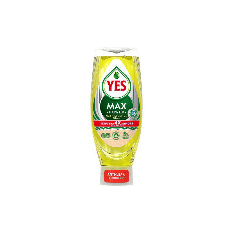 YES Max Power Diskmedel Citron 660 ML
