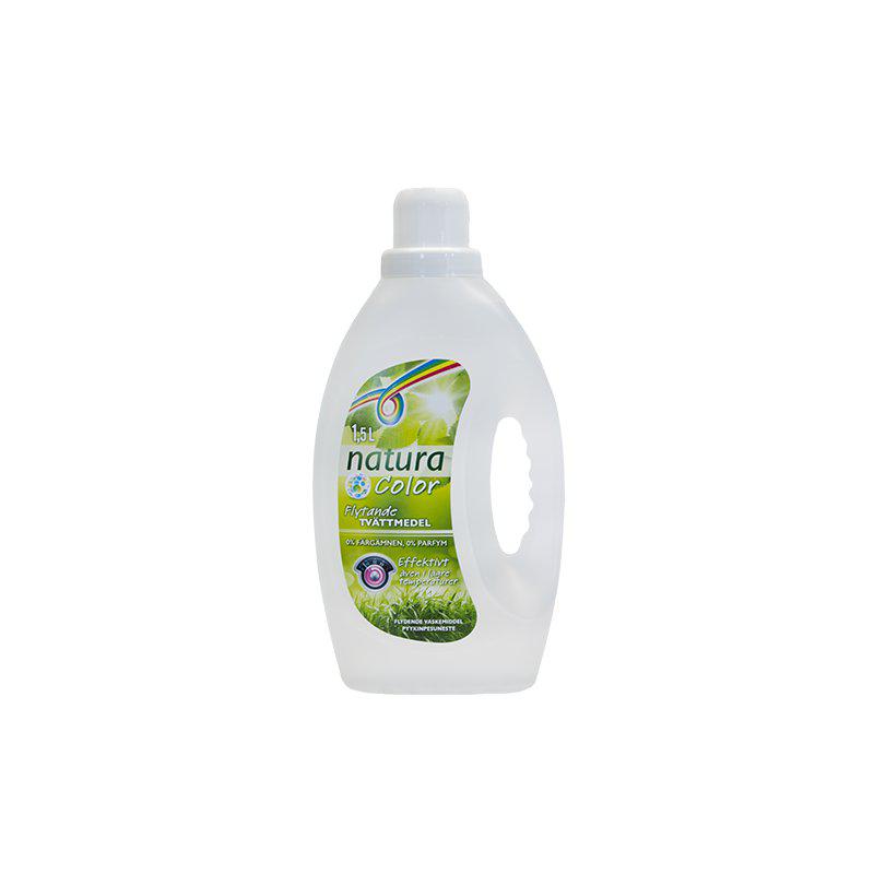 Natura Flytande Tvättmedel Parfymfri Color 1,5 L