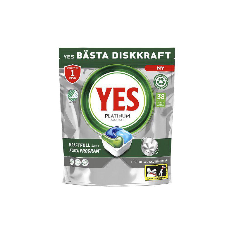 YES Platinum Disktabletter 38-Pack