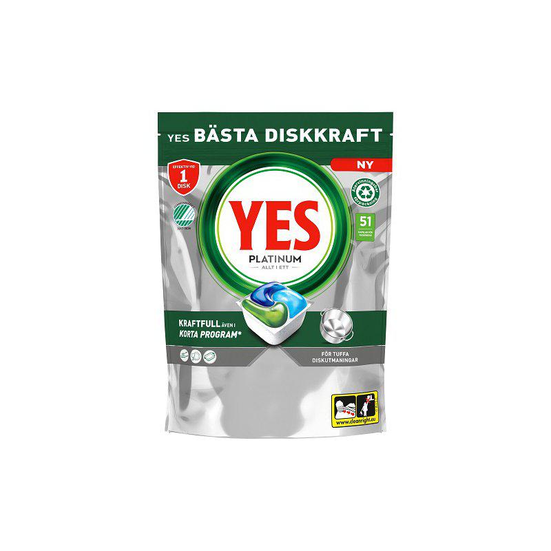 YES Platinum Disktabletter 51-Pack