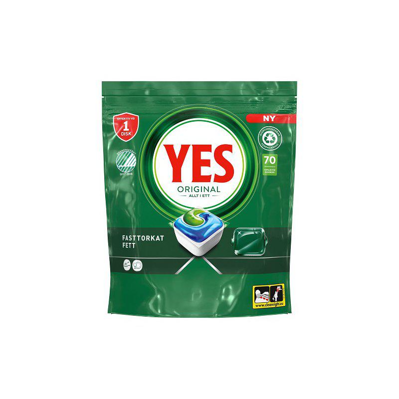 Yes Disktabletter Original 70-Pack