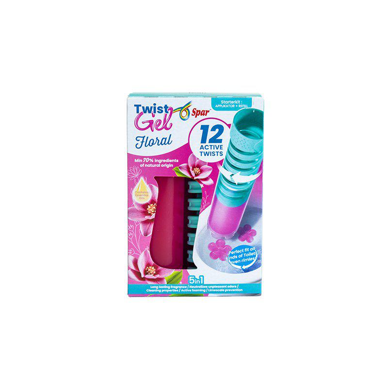 Spar WC-Twistgel Floral Starterkit 75 ML