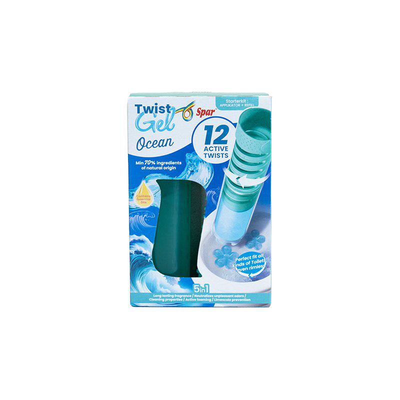 Spar WC-Twistgel Ocean Starterkit 75 ML