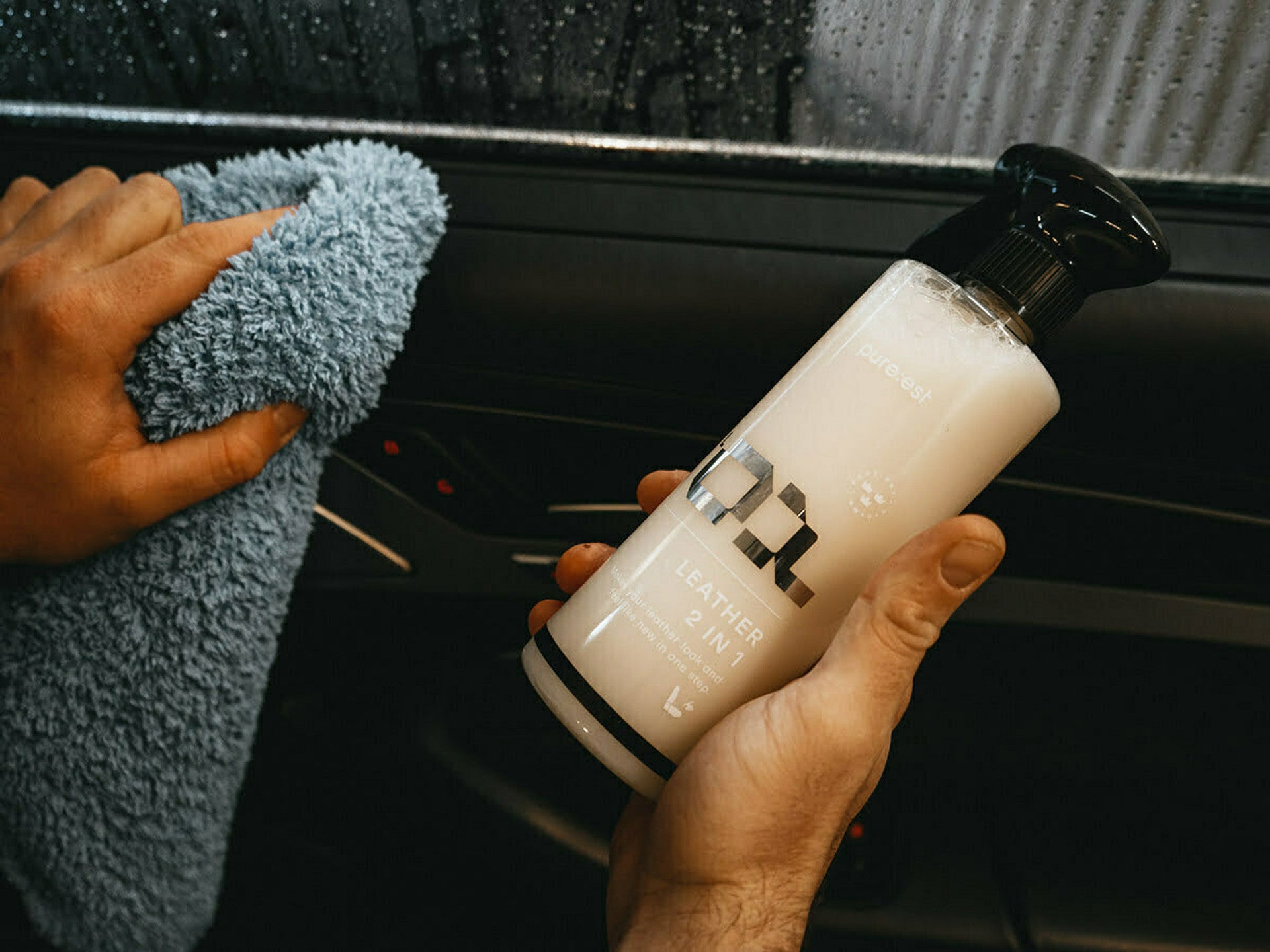 Pureest L1 Läderrengöring & Skydd 500ml