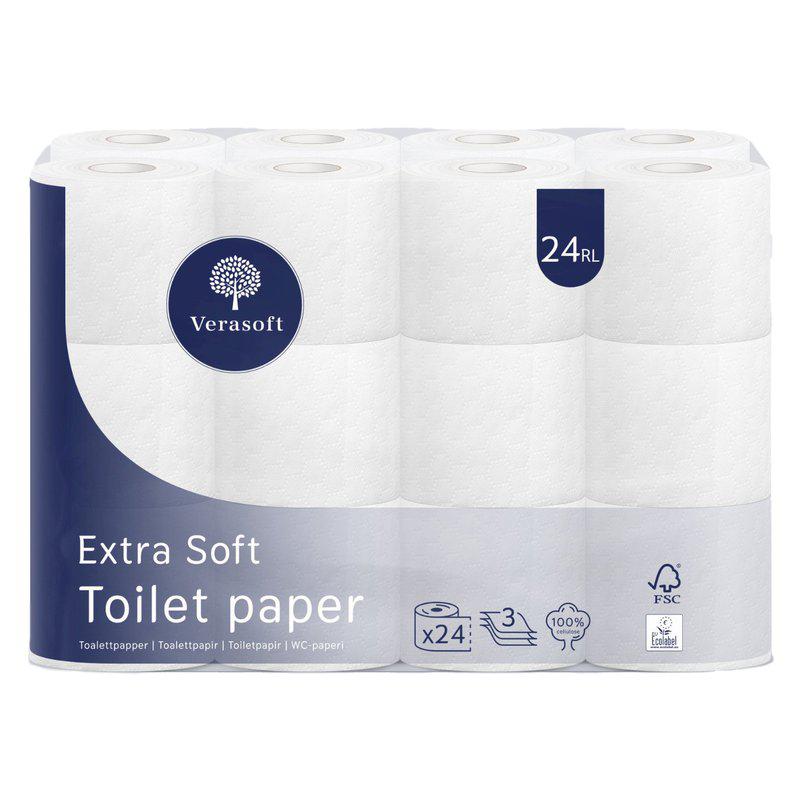 Verasoft Toalettpapper Extra Soft 24-P