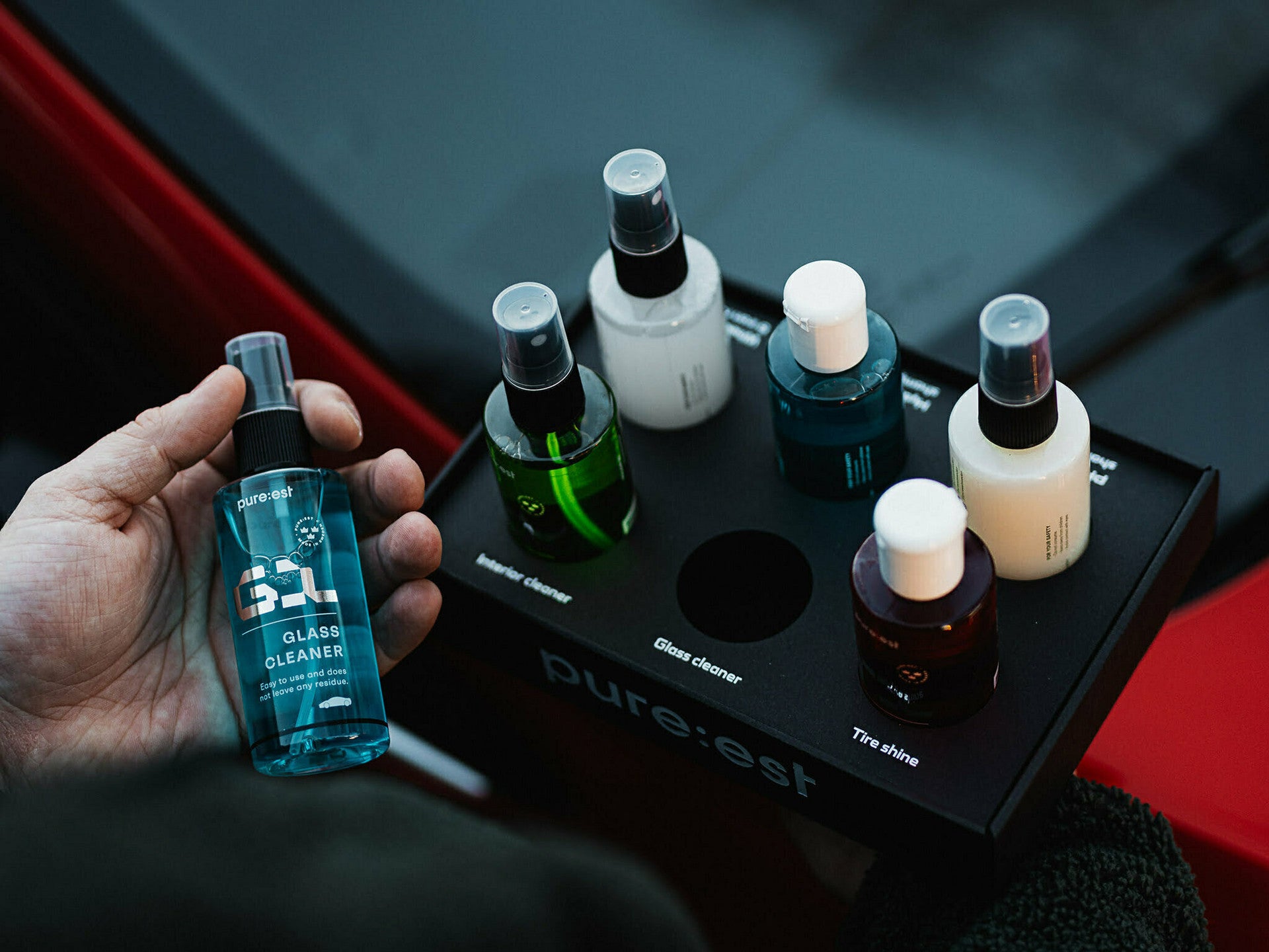 Pureest 6-pack med 100ml flaskor