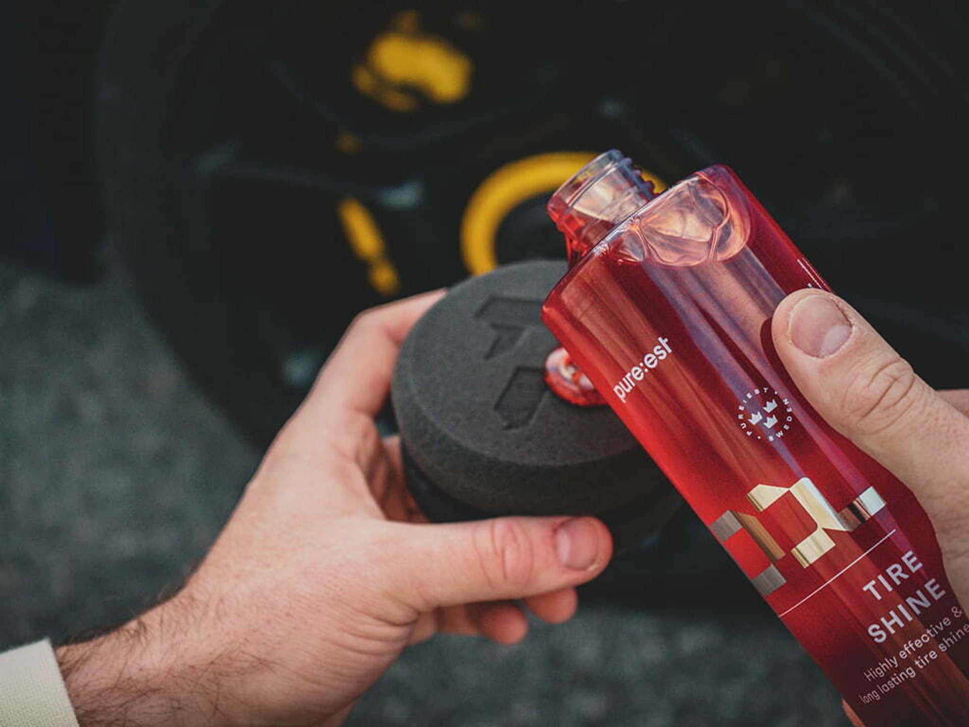 Pureest T1 Däckglans Wet-look 500ml