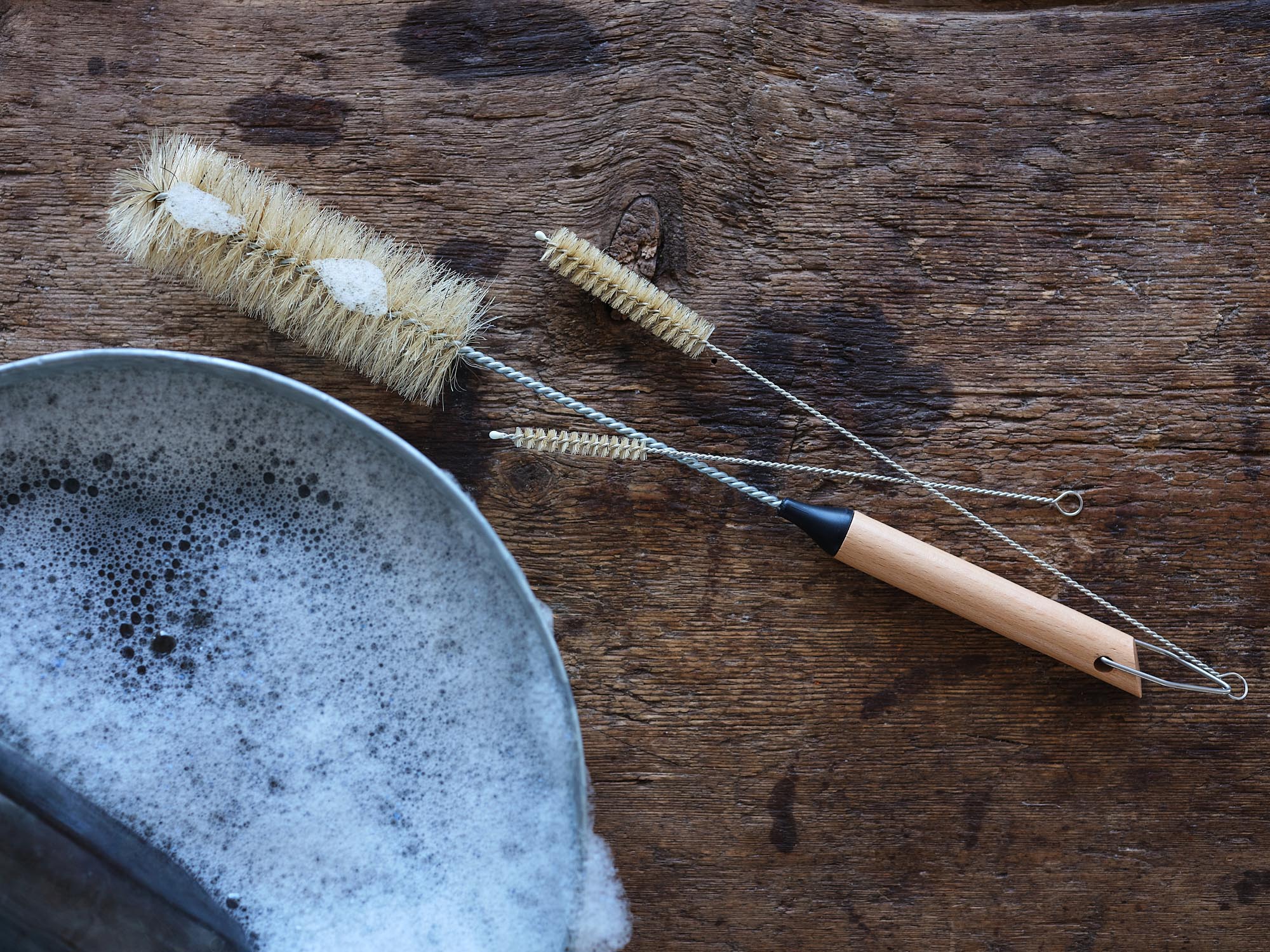 Smart Microfiber Flaskdiskborste 3-pack FSC®