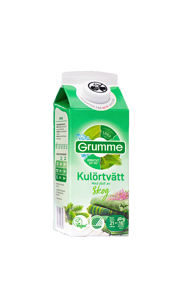 Grumme Flytande Kulörtvätt Skog 750ml