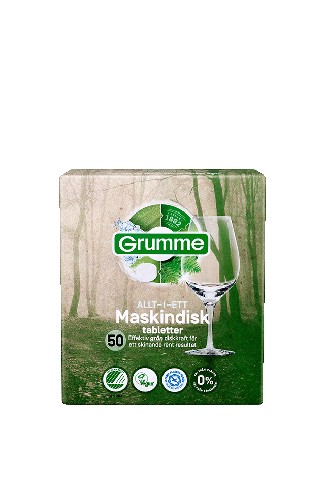 Grumme Maskindisktabletter 50-p