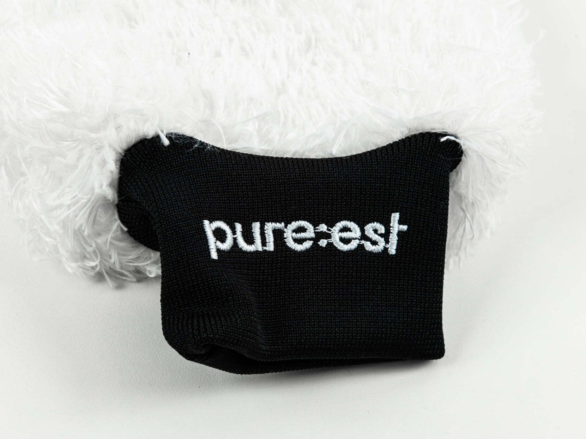 Pureest Tvätthandske mikrofiber - Vit